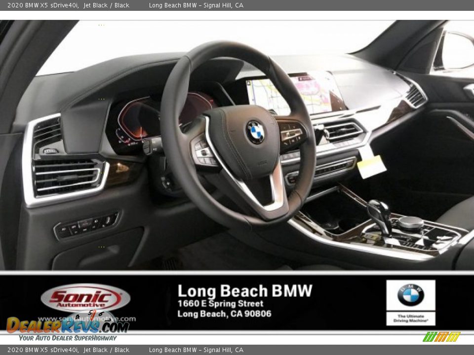 2020 BMW X5 sDrive40i Jet Black / Black Photo #4