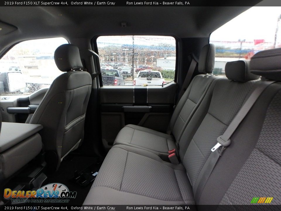 2019 Ford F150 XLT SuperCrew 4x4 Oxford White / Earth Gray Photo #12