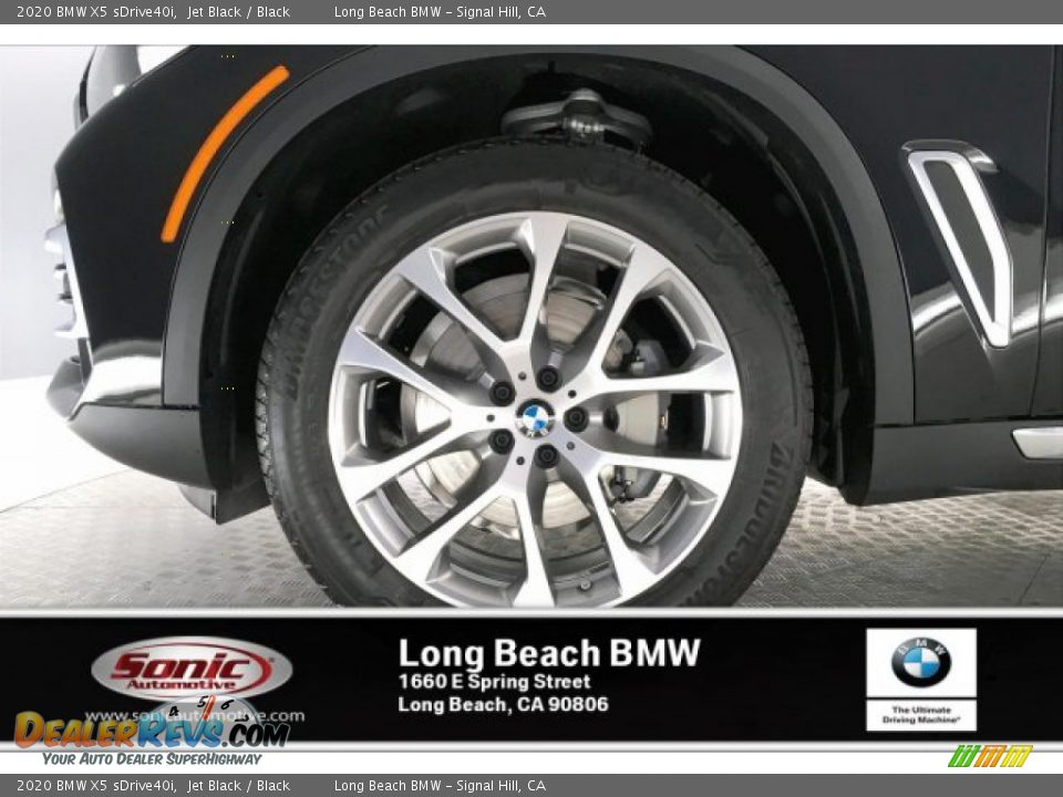 2020 BMW X5 sDrive40i Jet Black / Black Photo #9