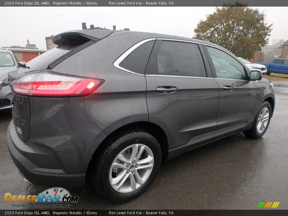 2020 Ford Edge SEL AWD Magnetic Metallic / Ebony Photo #2