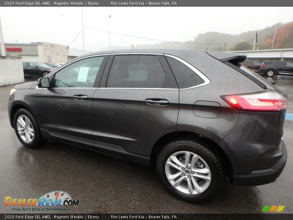 2020 Ford Edge SEL AWD Magnetic Metallic / Ebony Photo #5