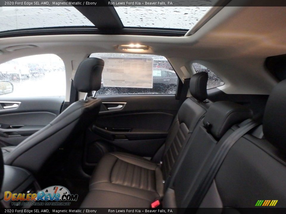 2020 Ford Edge SEL AWD Magnetic Metallic / Ebony Photo #15