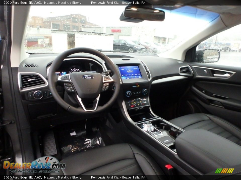 2020 Ford Edge SEL AWD Magnetic Metallic / Ebony Photo #16