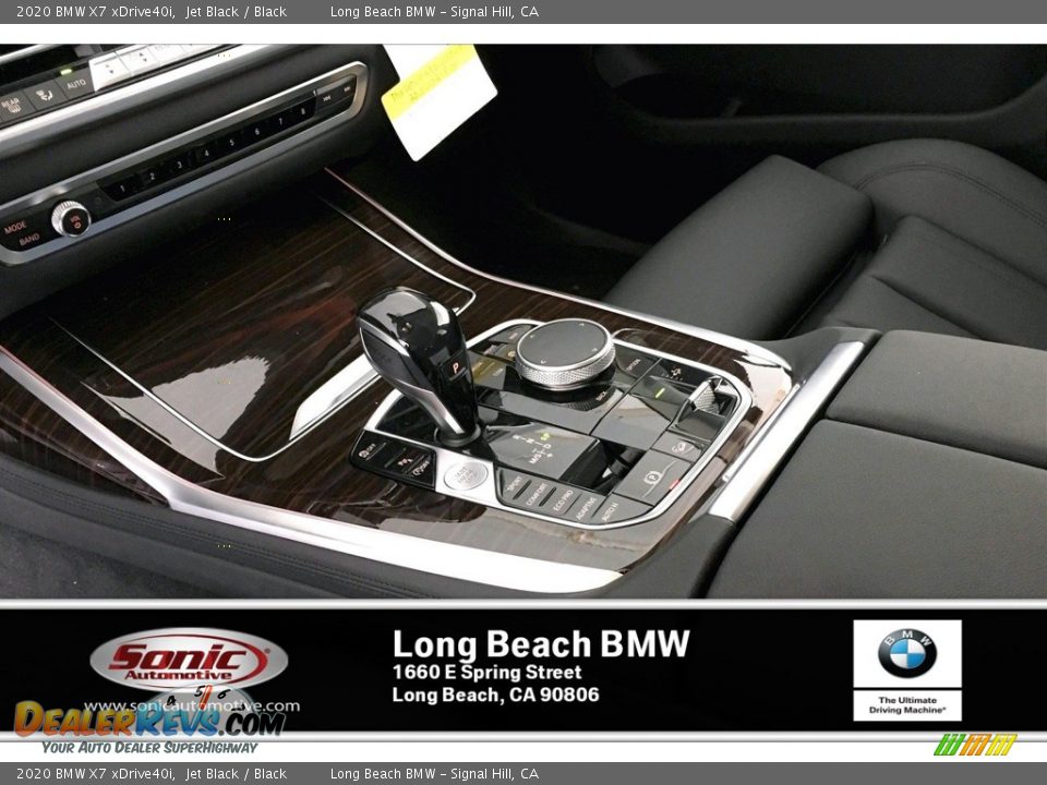 2020 BMW X7 xDrive40i Jet Black / Black Photo #6