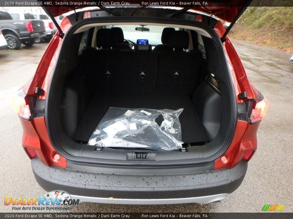 2020 Ford Escape SE 4WD Sedona Orange Metallic / Dark Earth Gray Photo #4