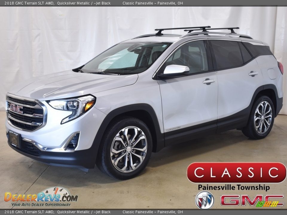 2018 GMC Terrain SLT AWD Quicksilver Metallic / ­Jet Black Photo #1