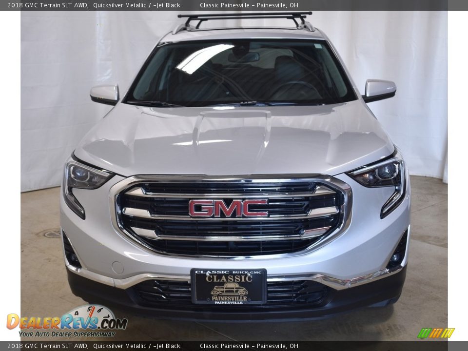 2018 GMC Terrain SLT AWD Quicksilver Metallic / ­Jet Black Photo #4