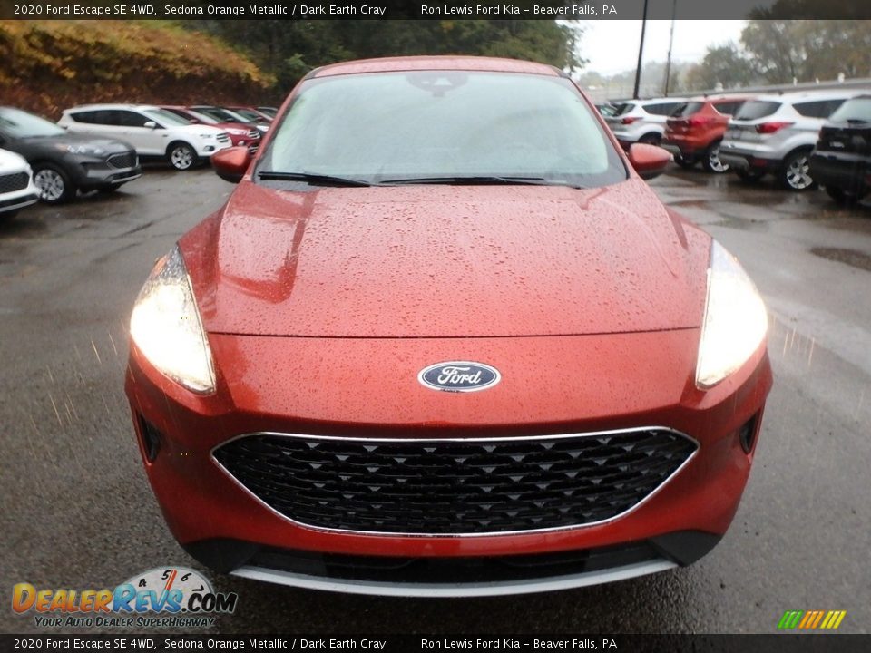 2020 Ford Escape SE 4WD Sedona Orange Metallic / Dark Earth Gray Photo #8