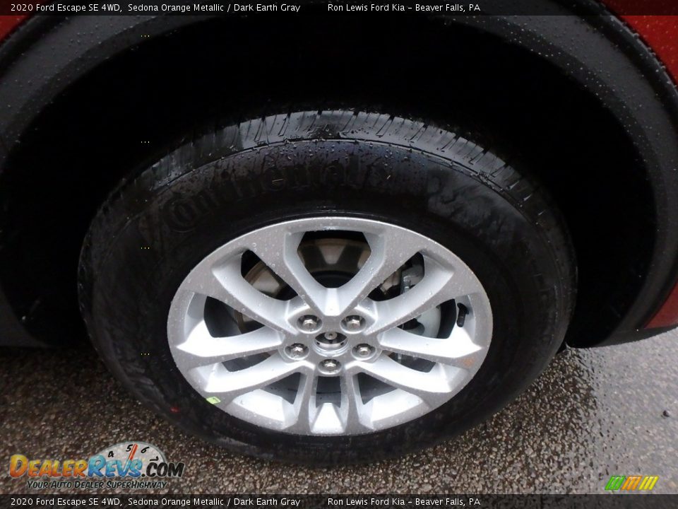 2020 Ford Escape SE 4WD Sedona Orange Metallic / Dark Earth Gray Photo #10