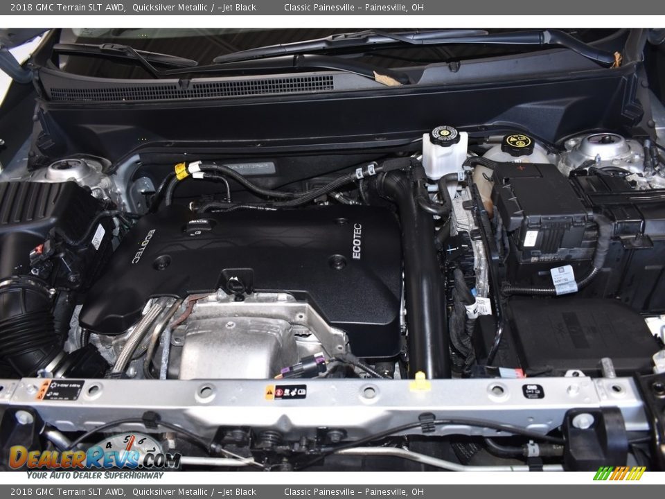 2018 GMC Terrain SLT AWD Quicksilver Metallic / ­Jet Black Photo #7