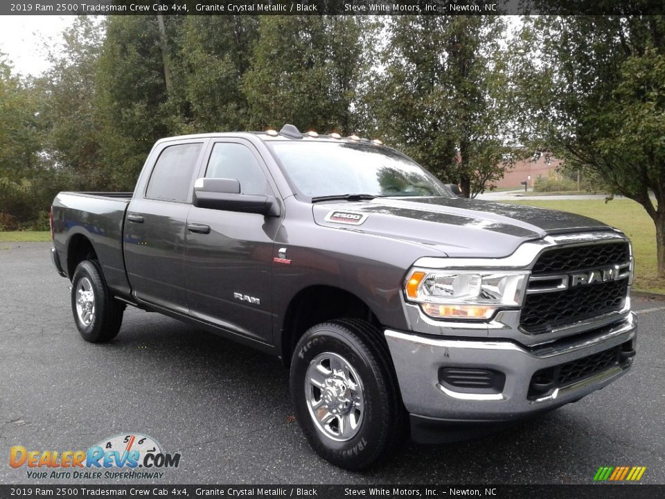 2019 Ram 2500 Tradesman Crew Cab 4x4 Granite Crystal Metallic / Black Photo #4
