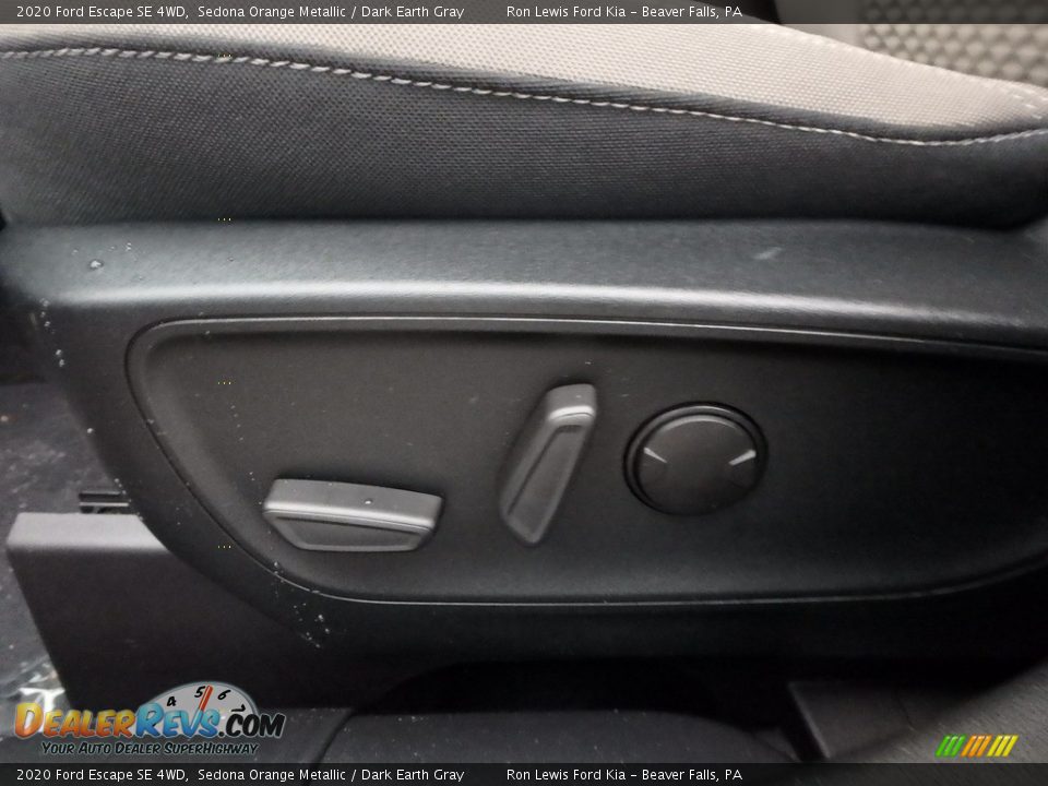 2020 Ford Escape SE 4WD Sedona Orange Metallic / Dark Earth Gray Photo #11
