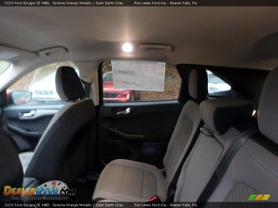 2020 Ford Escape SE 4WD Sedona Orange Metallic / Dark Earth Gray Photo #14