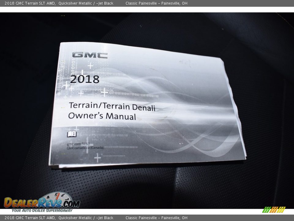 2018 GMC Terrain SLT AWD Quicksilver Metallic / ­Jet Black Photo #17