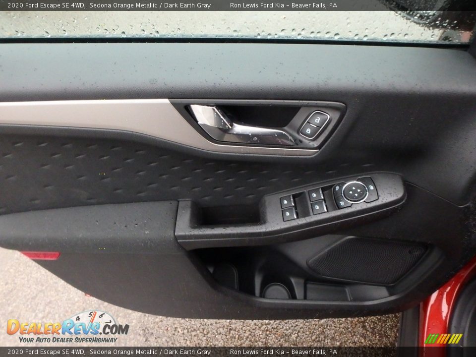 2020 Ford Escape SE 4WD Sedona Orange Metallic / Dark Earth Gray Photo #16
