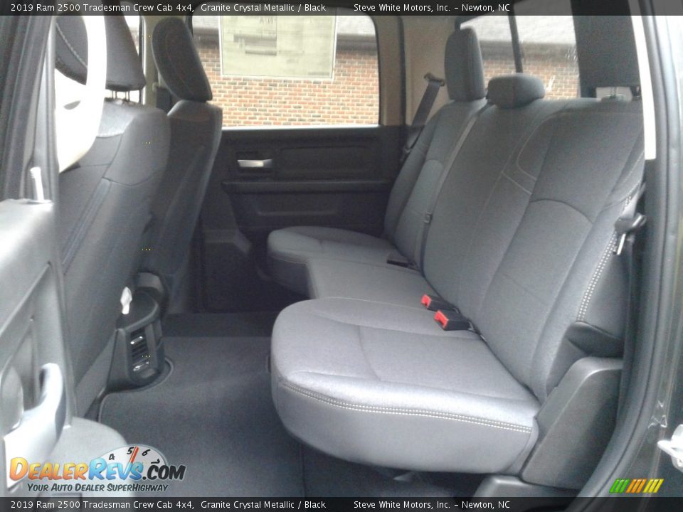 Rear Seat of 2019 Ram 2500 Tradesman Crew Cab 4x4 Photo #11