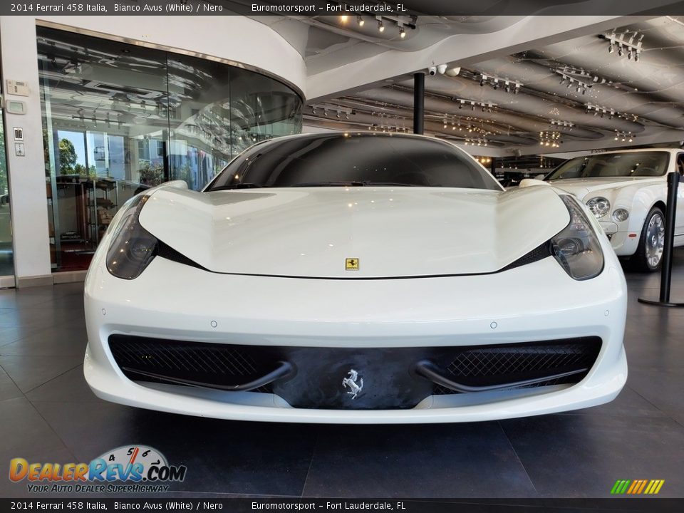 2014 Ferrari 458 Italia Bianco Avus (White) / Nero Photo #3