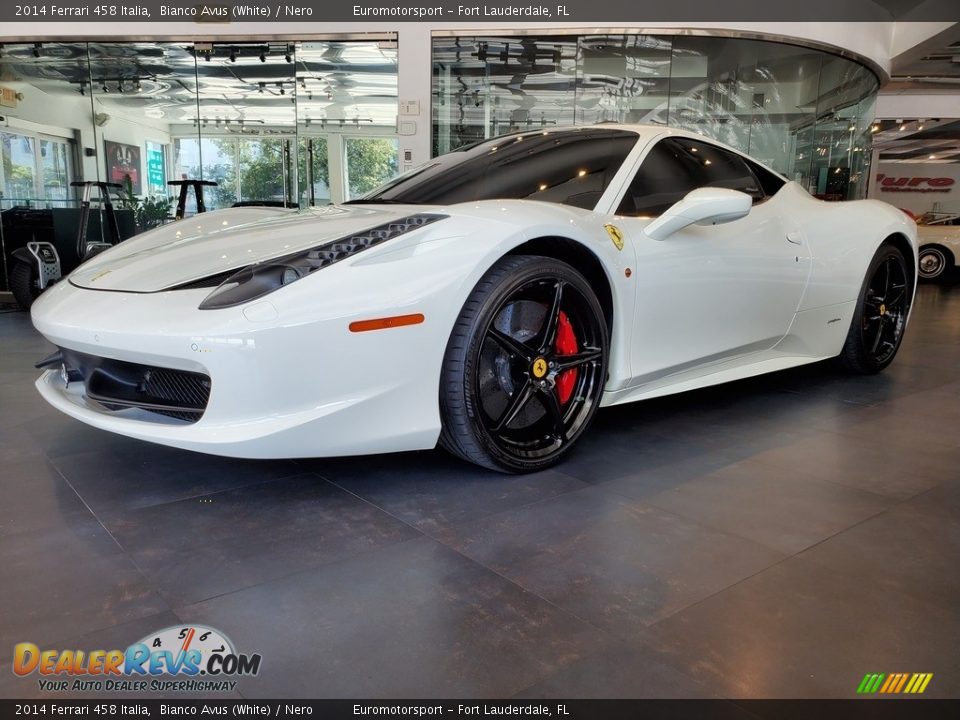 Bianco Avus (White) 2014 Ferrari 458 Italia Photo #4