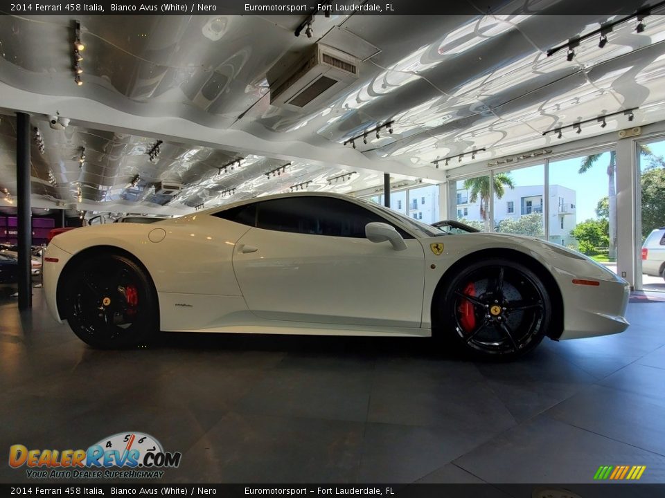 2014 Ferrari 458 Italia Bianco Avus (White) / Nero Photo #6