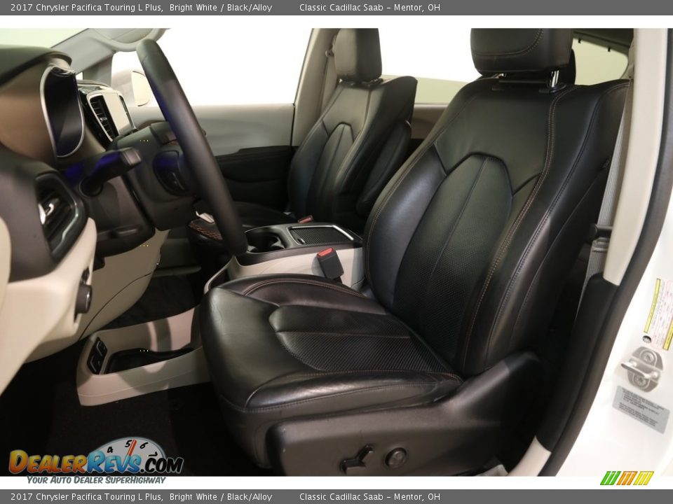 2017 Chrysler Pacifica Touring L Plus Bright White / Black/Alloy Photo #5