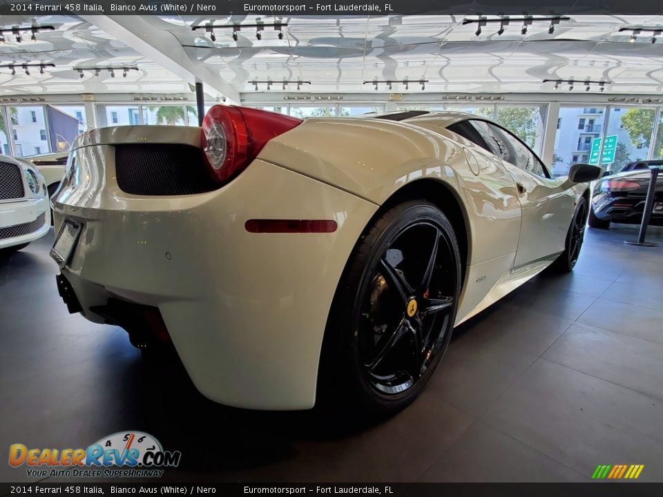 2014 Ferrari 458 Italia Bianco Avus (White) / Nero Photo #10