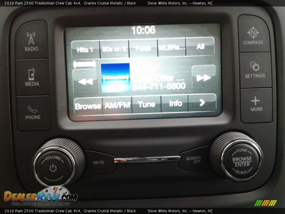 2019 Ram 2500 Tradesman Crew Cab 4x4 Granite Crystal Metallic / Black Photo #19