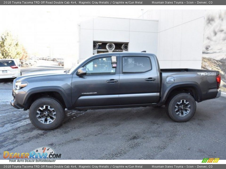 2018 Toyota Tacoma TRD Off Road Double Cab 4x4 Magnetic Gray Metallic / Graphite w/Gun Metal Photo #3