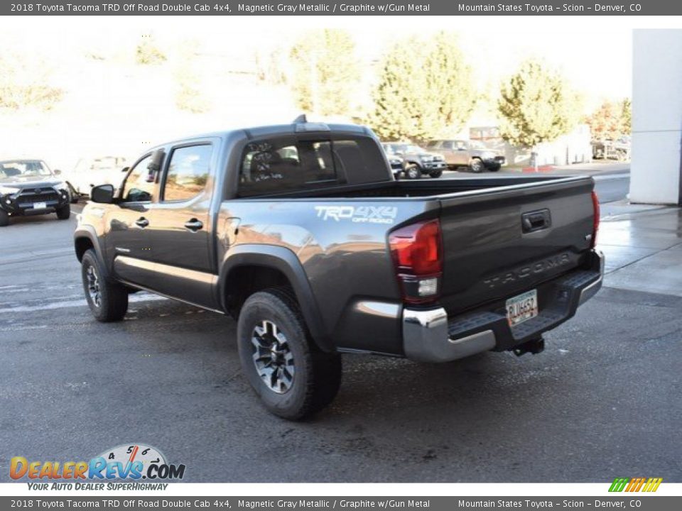 2018 Toyota Tacoma TRD Off Road Double Cab 4x4 Magnetic Gray Metallic / Graphite w/Gun Metal Photo #4