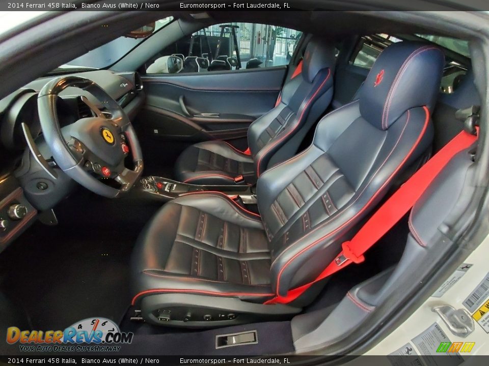 Nero Interior - 2014 Ferrari 458 Italia Photo #17