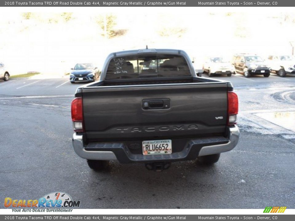 2018 Toyota Tacoma TRD Off Road Double Cab 4x4 Magnetic Gray Metallic / Graphite w/Gun Metal Photo #5