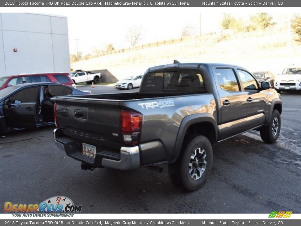 2018 Toyota Tacoma TRD Off Road Double Cab 4x4 Magnetic Gray Metallic / Graphite w/Gun Metal Photo #6