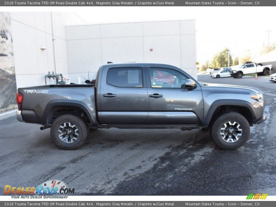 2018 Toyota Tacoma TRD Off Road Double Cab 4x4 Magnetic Gray Metallic / Graphite w/Gun Metal Photo #7