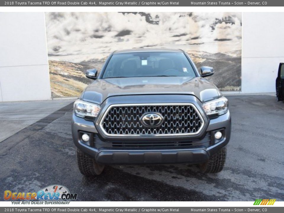 2018 Toyota Tacoma TRD Off Road Double Cab 4x4 Magnetic Gray Metallic / Graphite w/Gun Metal Photo #8