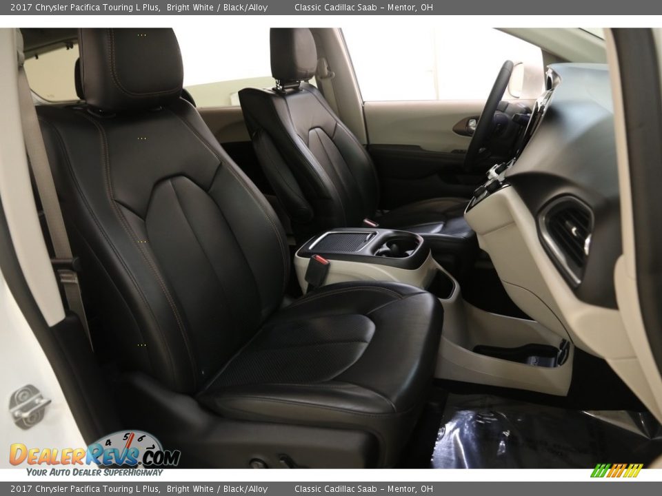 2017 Chrysler Pacifica Touring L Plus Bright White / Black/Alloy Photo #22
