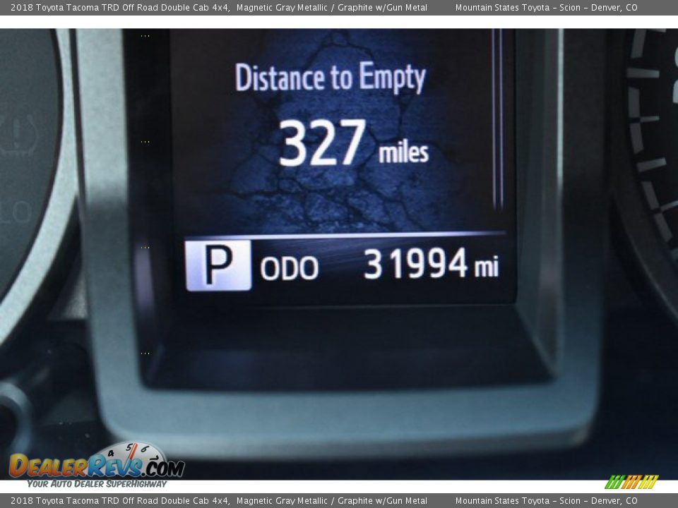 2018 Toyota Tacoma TRD Off Road Double Cab 4x4 Magnetic Gray Metallic / Graphite w/Gun Metal Photo #12