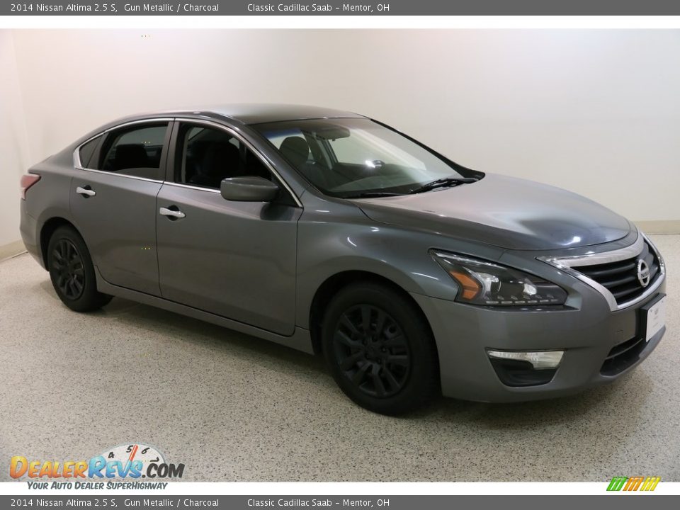 2014 Nissan Altima 2.5 S Gun Metallic / Charcoal Photo #1