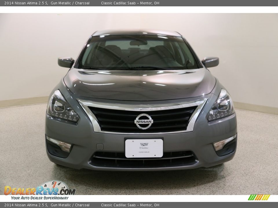 2014 Nissan Altima 2.5 S Gun Metallic / Charcoal Photo #2