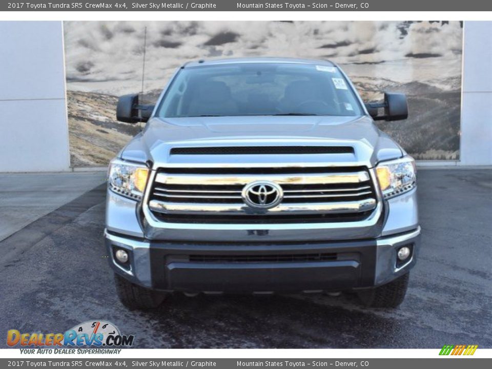 2017 Toyota Tundra SR5 CrewMax 4x4 Silver Sky Metallic / Graphite Photo #8