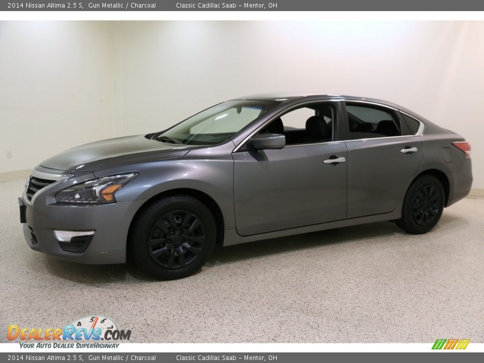 2014 Nissan Altima 2.5 S Gun Metallic / Charcoal Photo #3