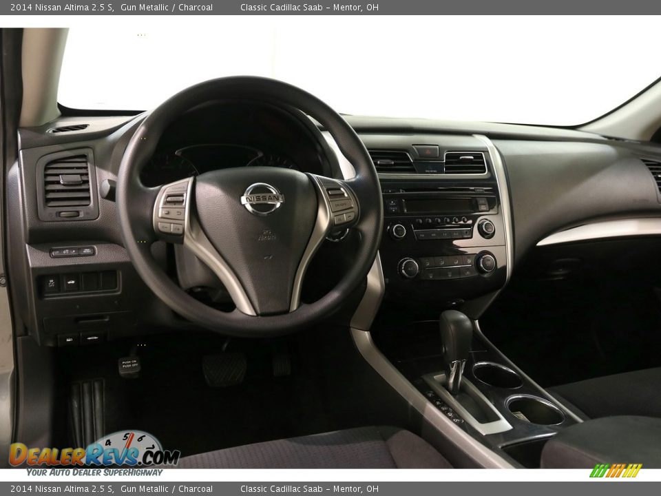 2014 Nissan Altima 2.5 S Gun Metallic / Charcoal Photo #6