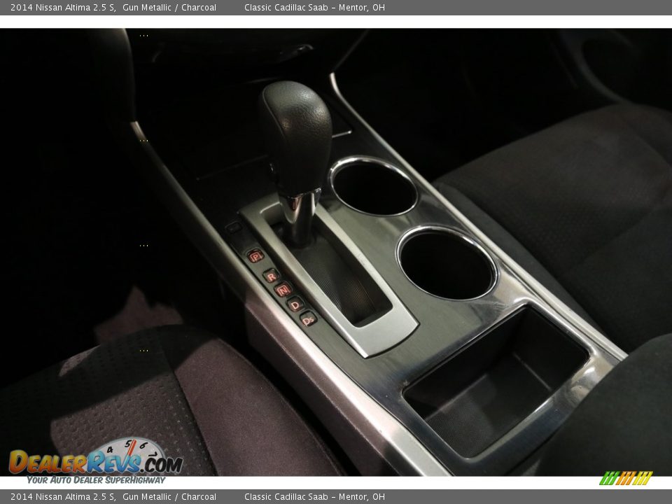 2014 Nissan Altima 2.5 S Gun Metallic / Charcoal Photo #11