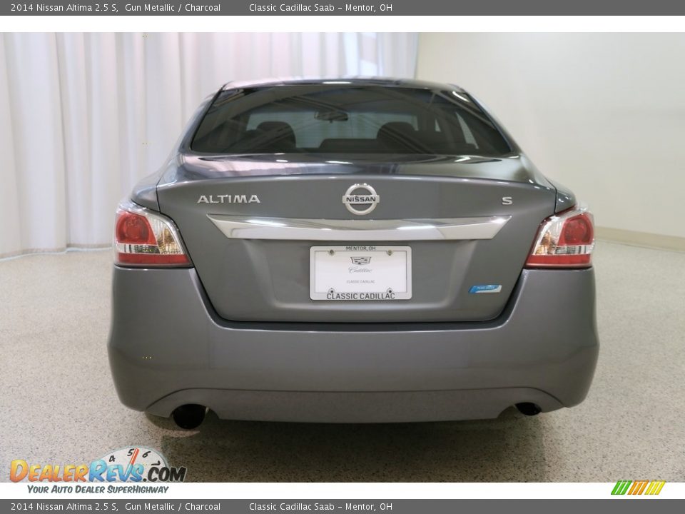 2014 Nissan Altima 2.5 S Gun Metallic / Charcoal Photo #16