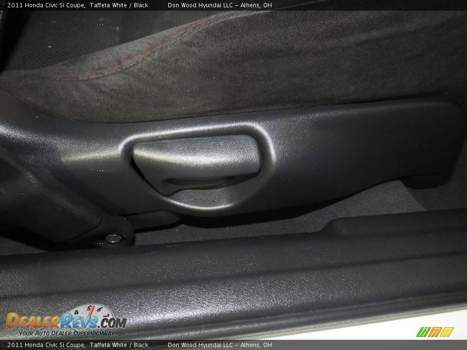 2011 Honda Civic Si Coupe Taffeta White / Black Photo #22