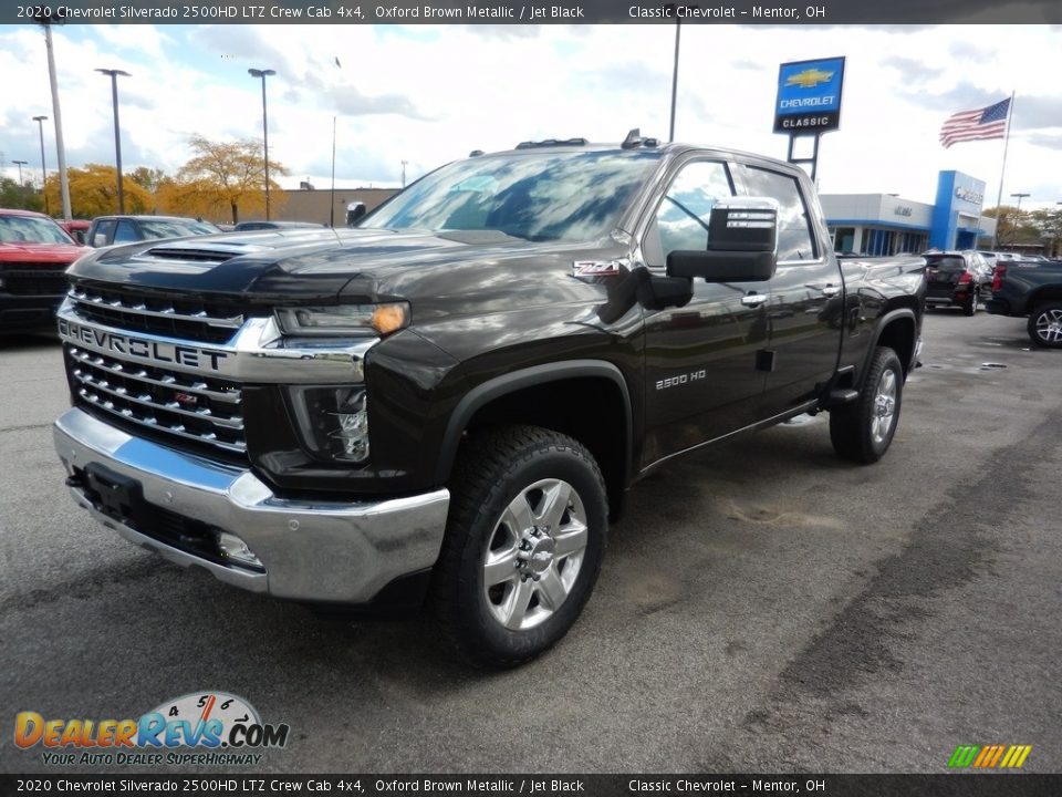 2020 Chevrolet Silverado 2500HD LTZ Crew Cab 4x4 Oxford Brown Metallic / Jet Black Photo #1