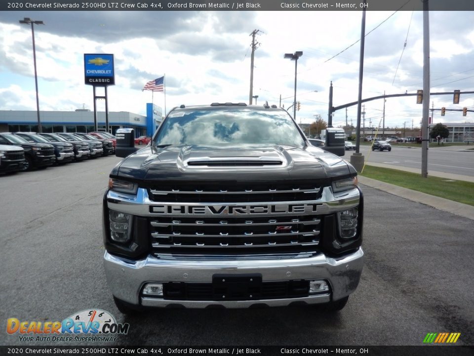 2020 Chevrolet Silverado 2500HD LTZ Crew Cab 4x4 Oxford Brown Metallic / Jet Black Photo #2