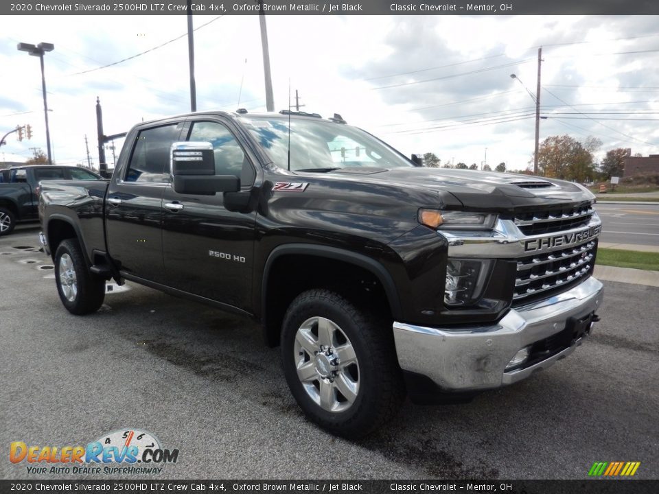 2020 Chevrolet Silverado 2500HD LTZ Crew Cab 4x4 Oxford Brown Metallic / Jet Black Photo #3