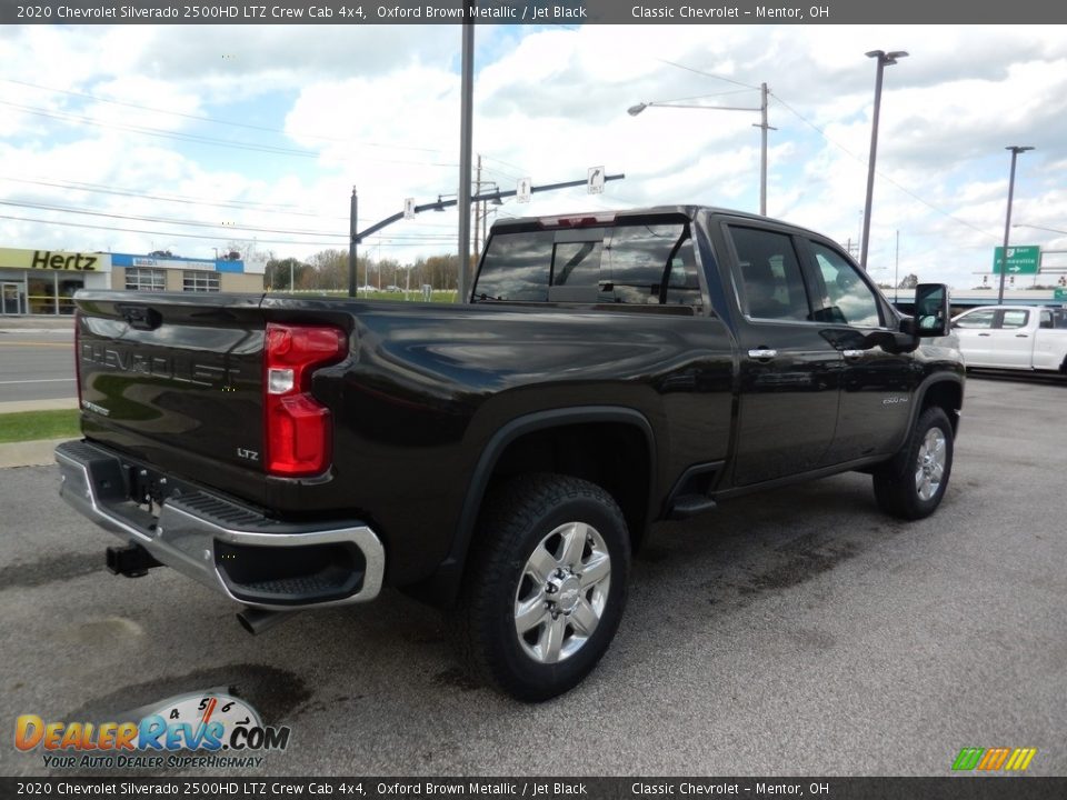 2020 Chevrolet Silverado 2500HD LTZ Crew Cab 4x4 Oxford Brown Metallic / Jet Black Photo #4