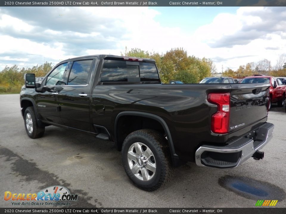 2020 Chevrolet Silverado 2500HD LTZ Crew Cab 4x4 Oxford Brown Metallic / Jet Black Photo #5