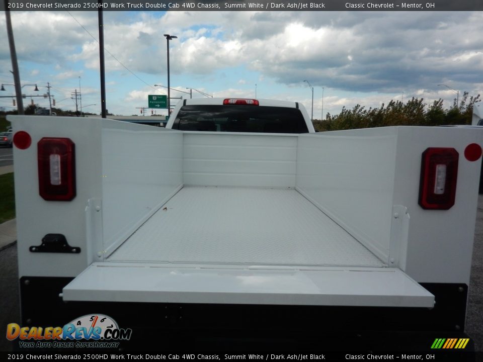 2019 Chevrolet Silverado 2500HD Work Truck Double Cab 4WD Chassis Summit White / Dark Ash/Jet Black Photo #6