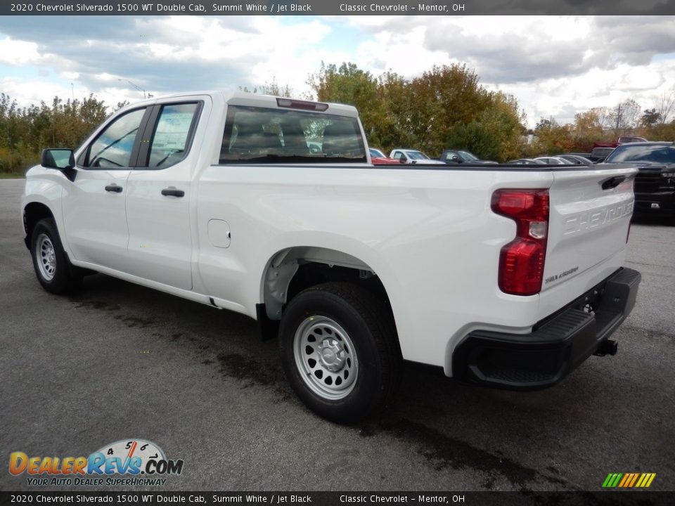 2020 Chevrolet Silverado 1500 WT Double Cab Summit White / Jet Black Photo #5
